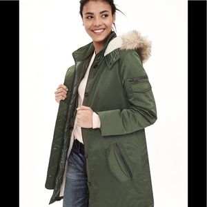 Banana republic parka